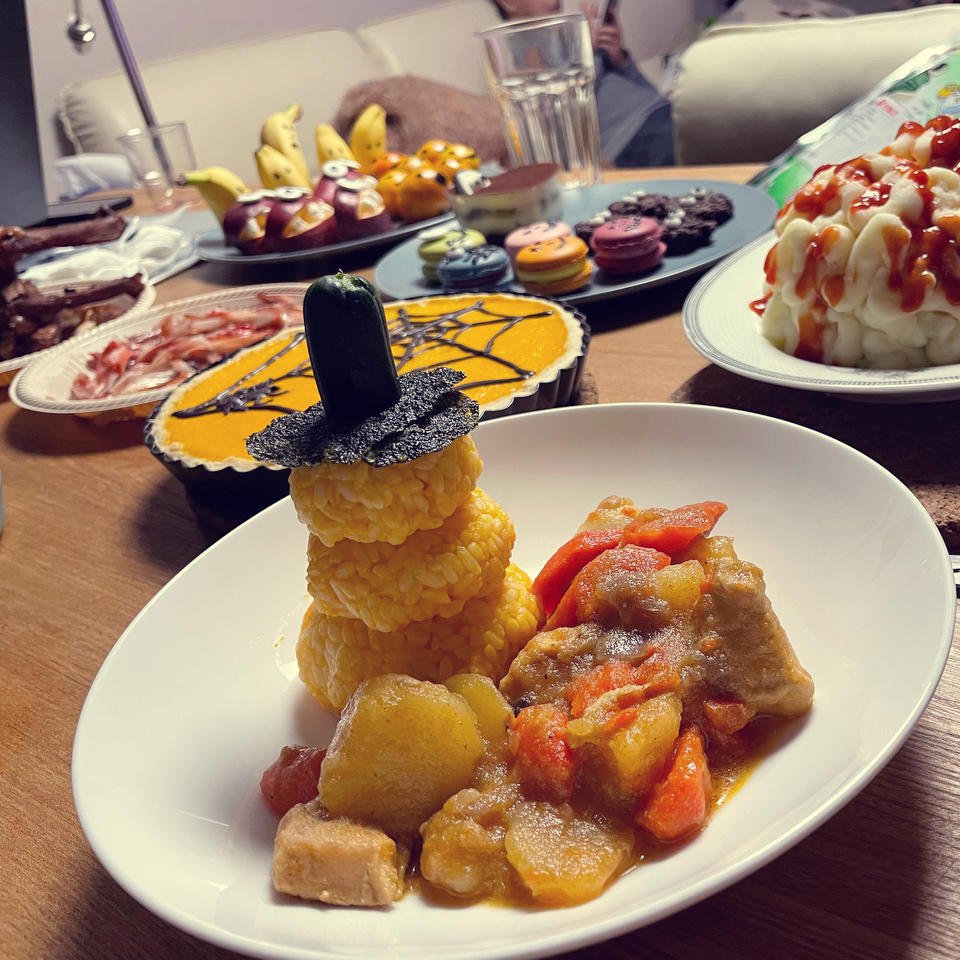 万圣节🎃的仪式感👻【咖喱饭】