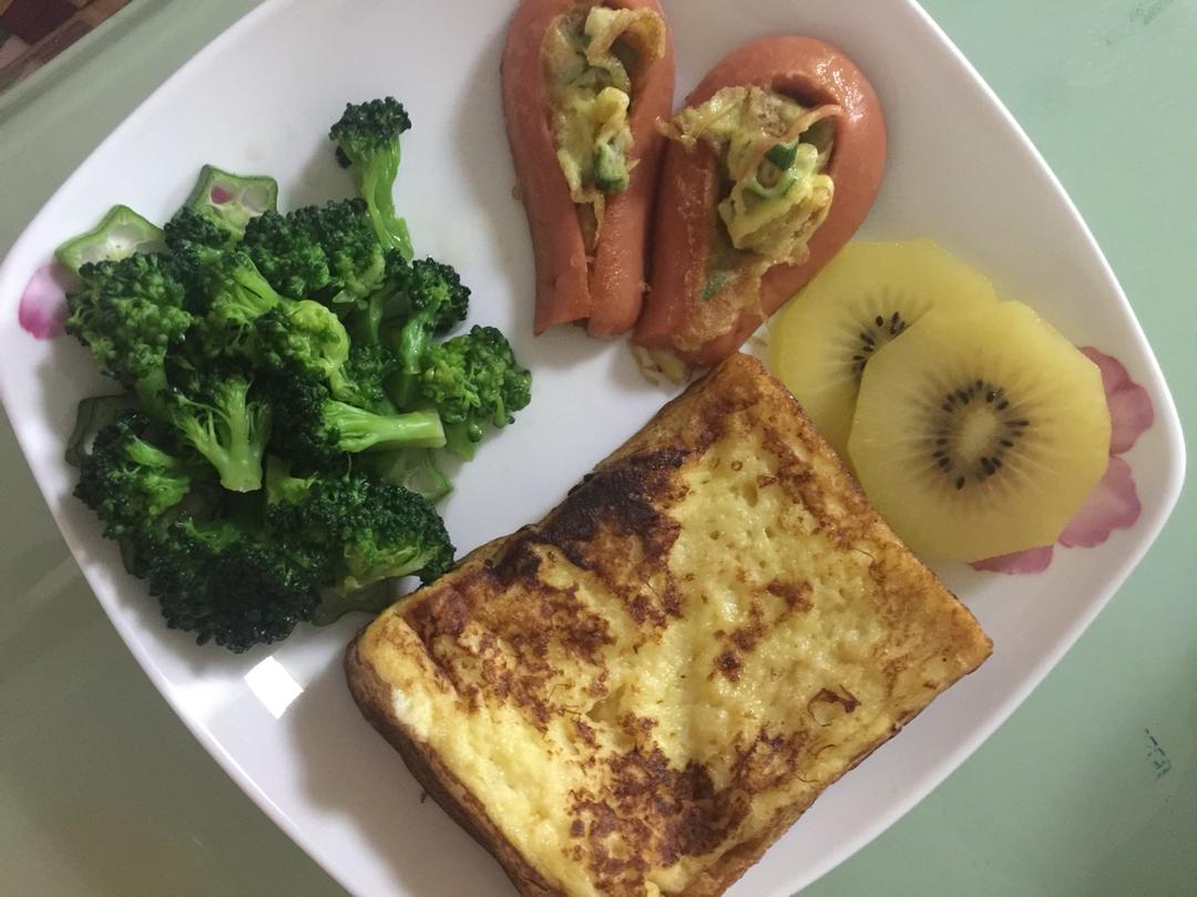 宝贝的早餐