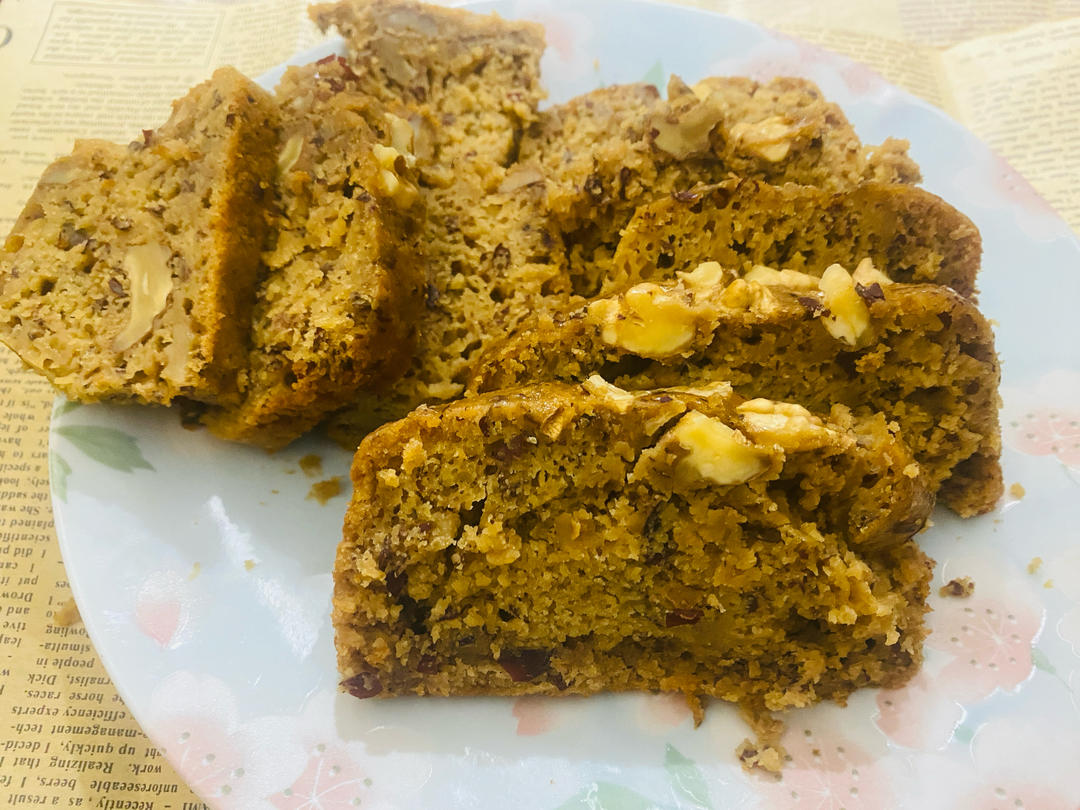 山姆同款｜枣泥核桃蛋糕（低油低糖版）