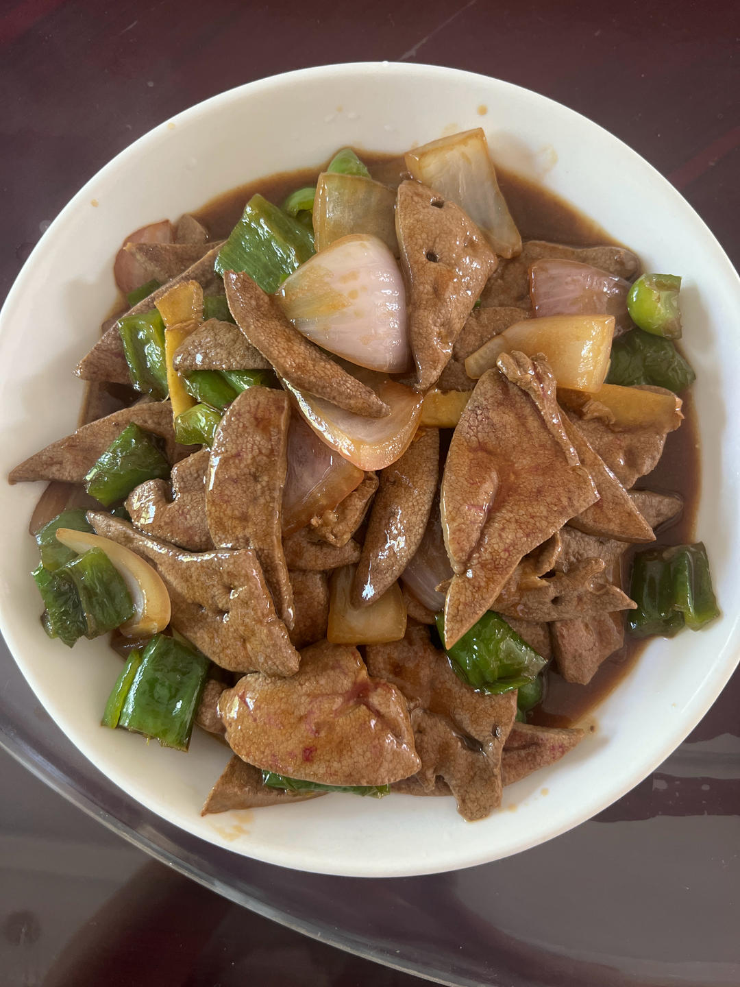 嫩炒猪肝