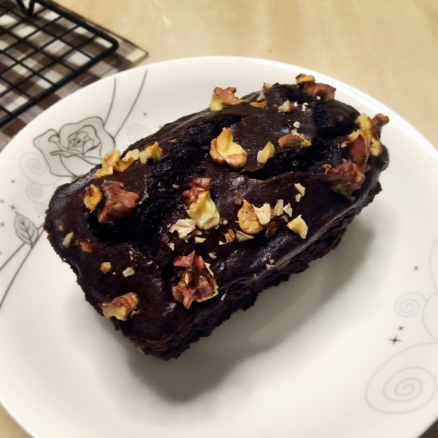 无油低卡浓厚豆腐布朗尼（全部热量只有一千卡☆）