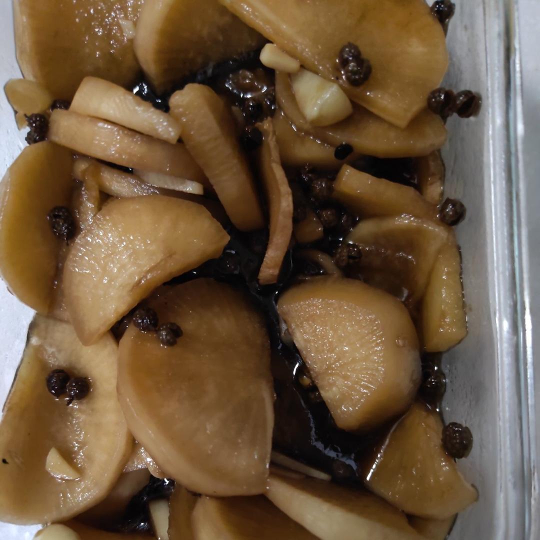 超下饭的“炝腌萝卜”