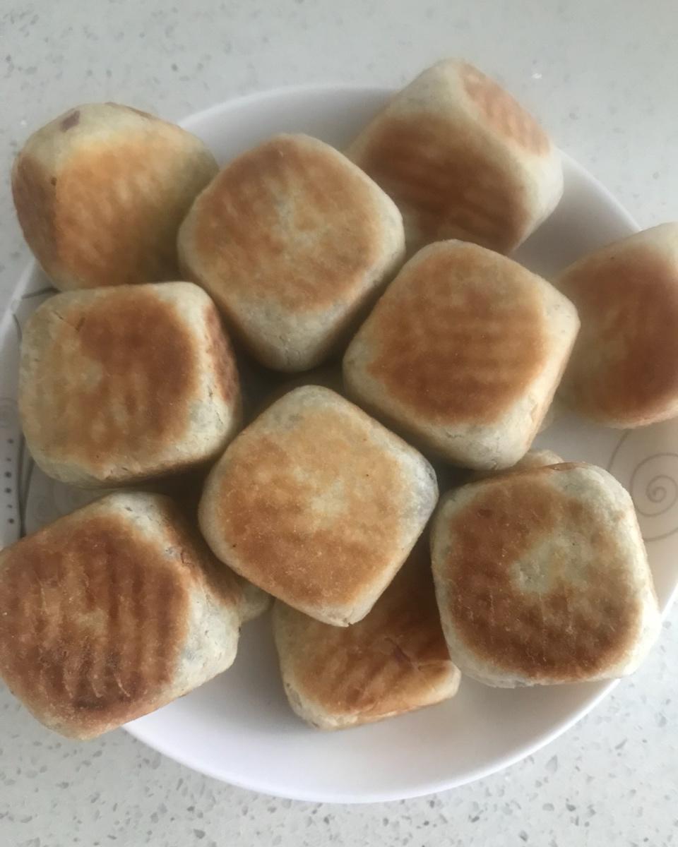 【爆浆紫薯仙豆糕】