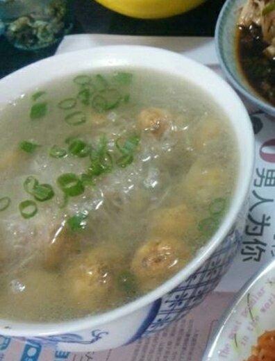 萝卜豆腐圆子汤的做法