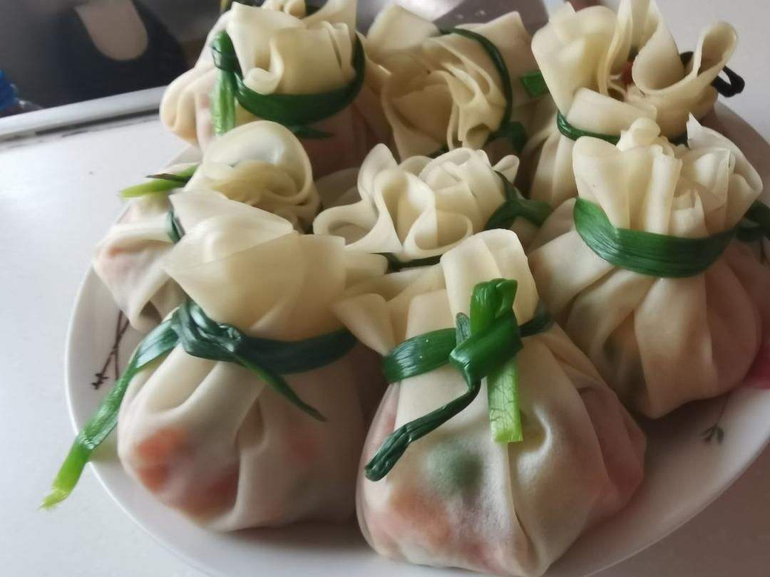 杂蔬福袋烧卖