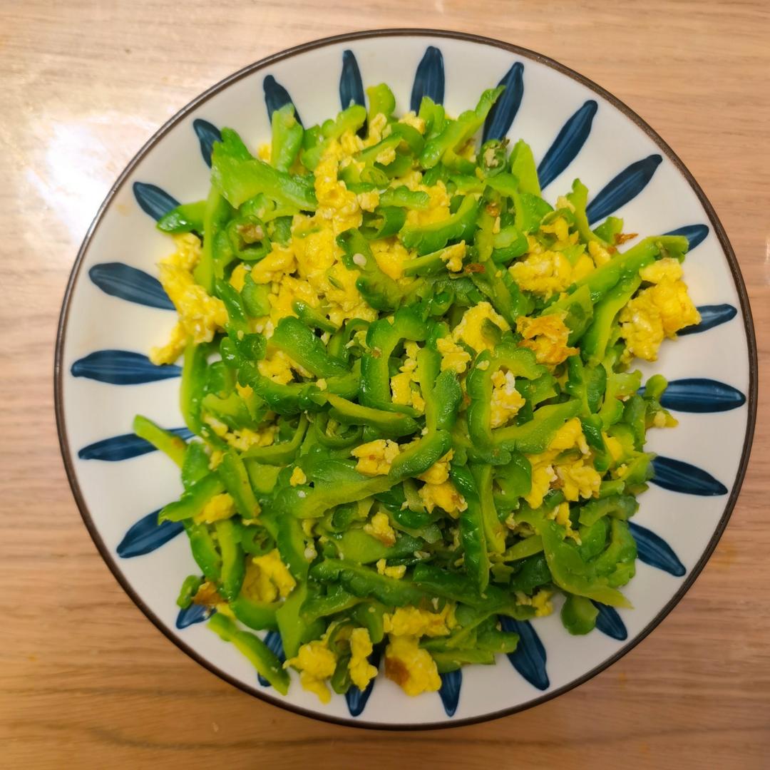 苦瓜炒蛋（清火菜）