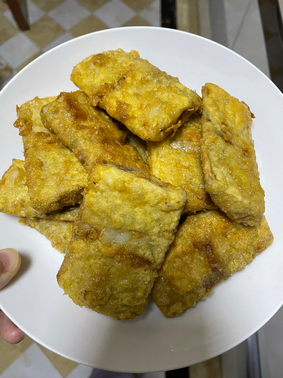 炸带鱼