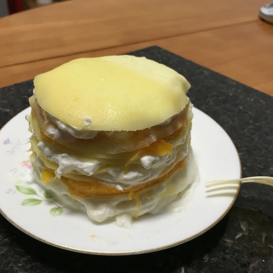 榴莲千层蛋糕