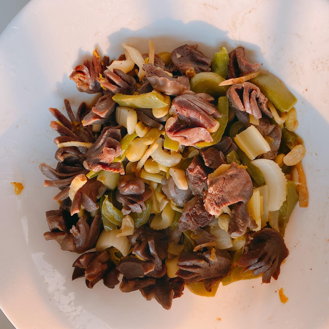 酸辣鸭肾