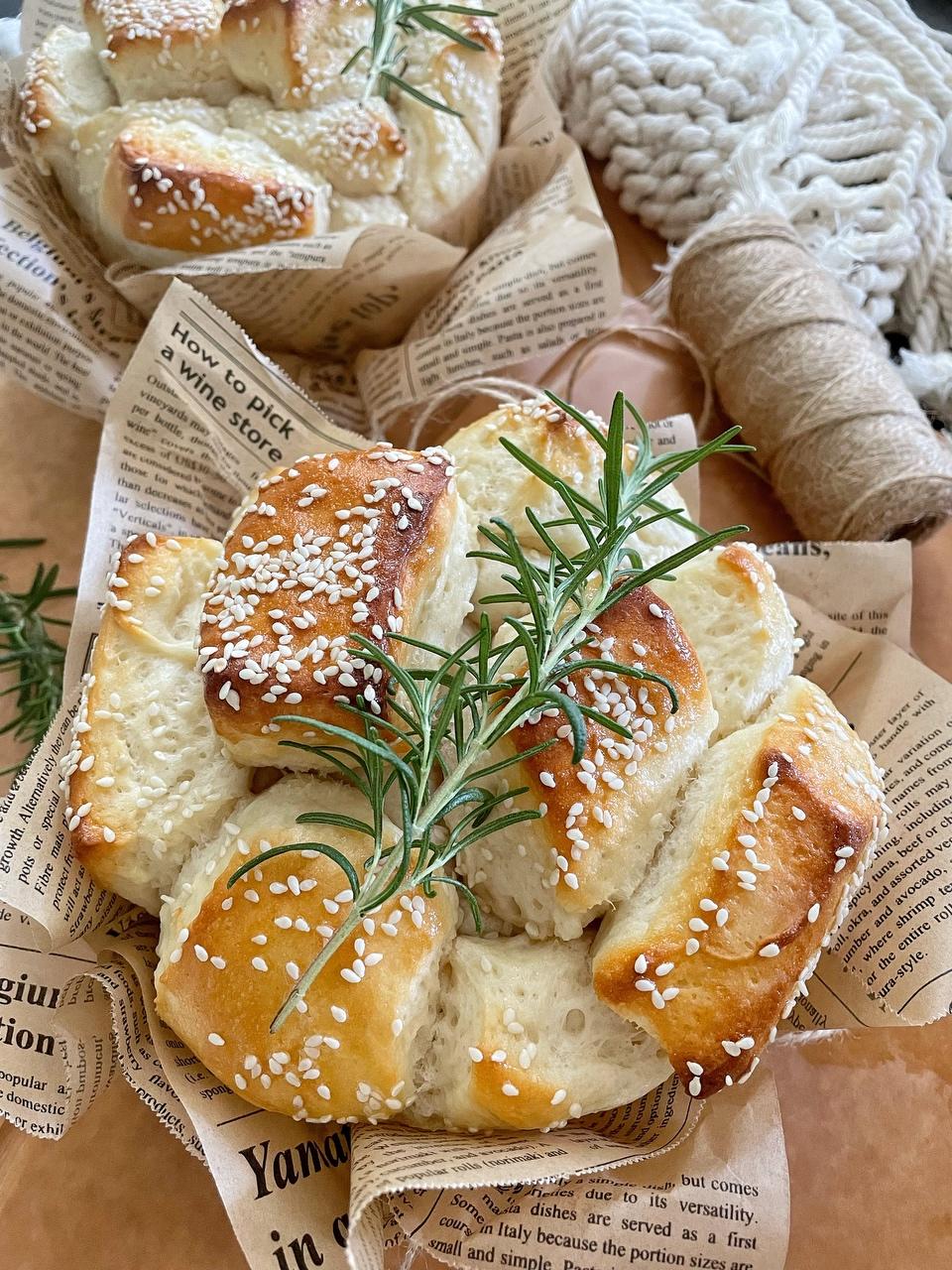 纯奶手撕吐司的做法 步骤1