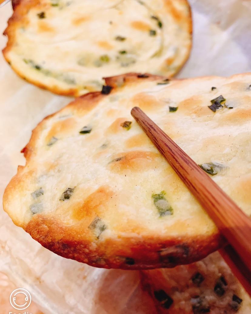 kellyzzz做的烤箱版葱油饼