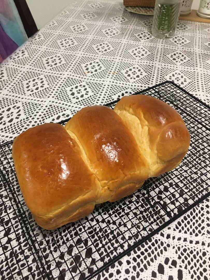 蜂蜜方包（一次发酵法）