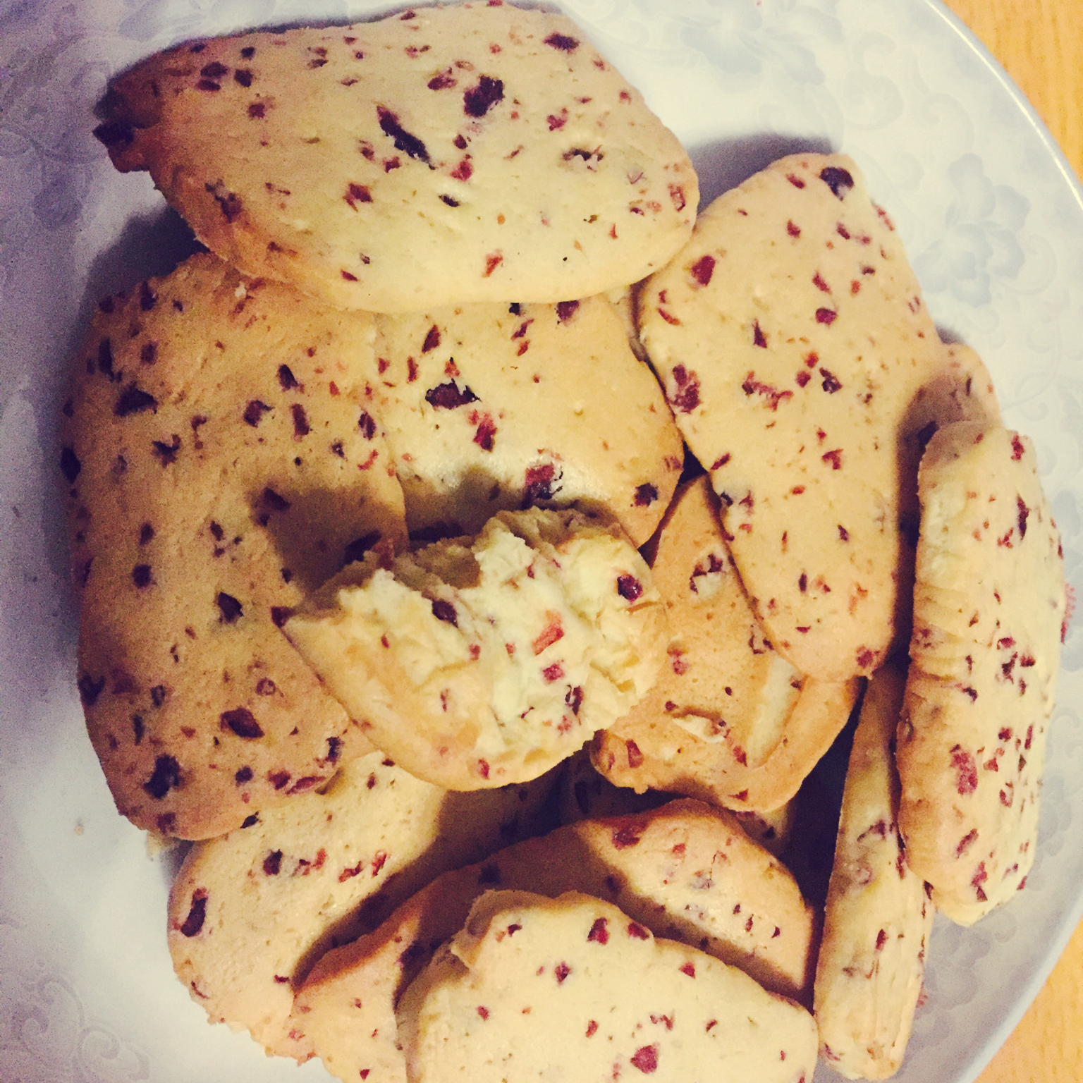 蔓越莓饼干的做法（烤箱做饼干）