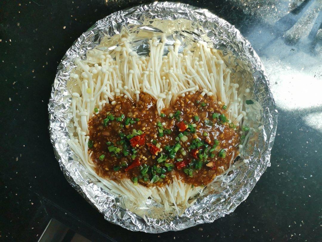 蒜蓉烤金针菇（烤箱版）