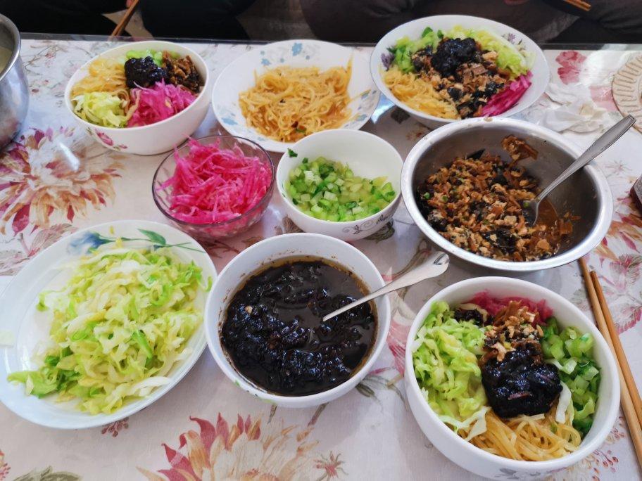 向往的生活黄磊同款多菜码炸酱面