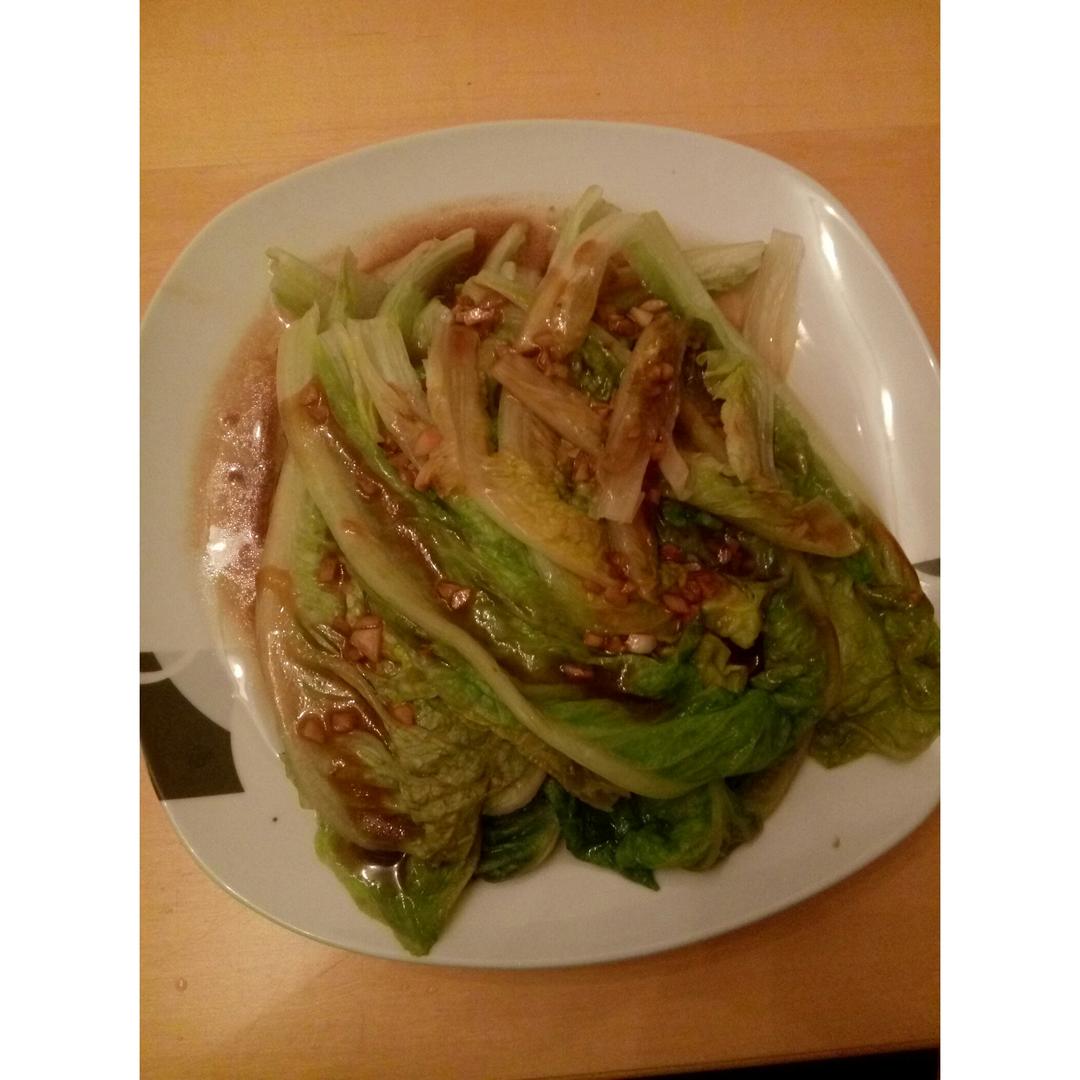 家常菜 蚝油生菜