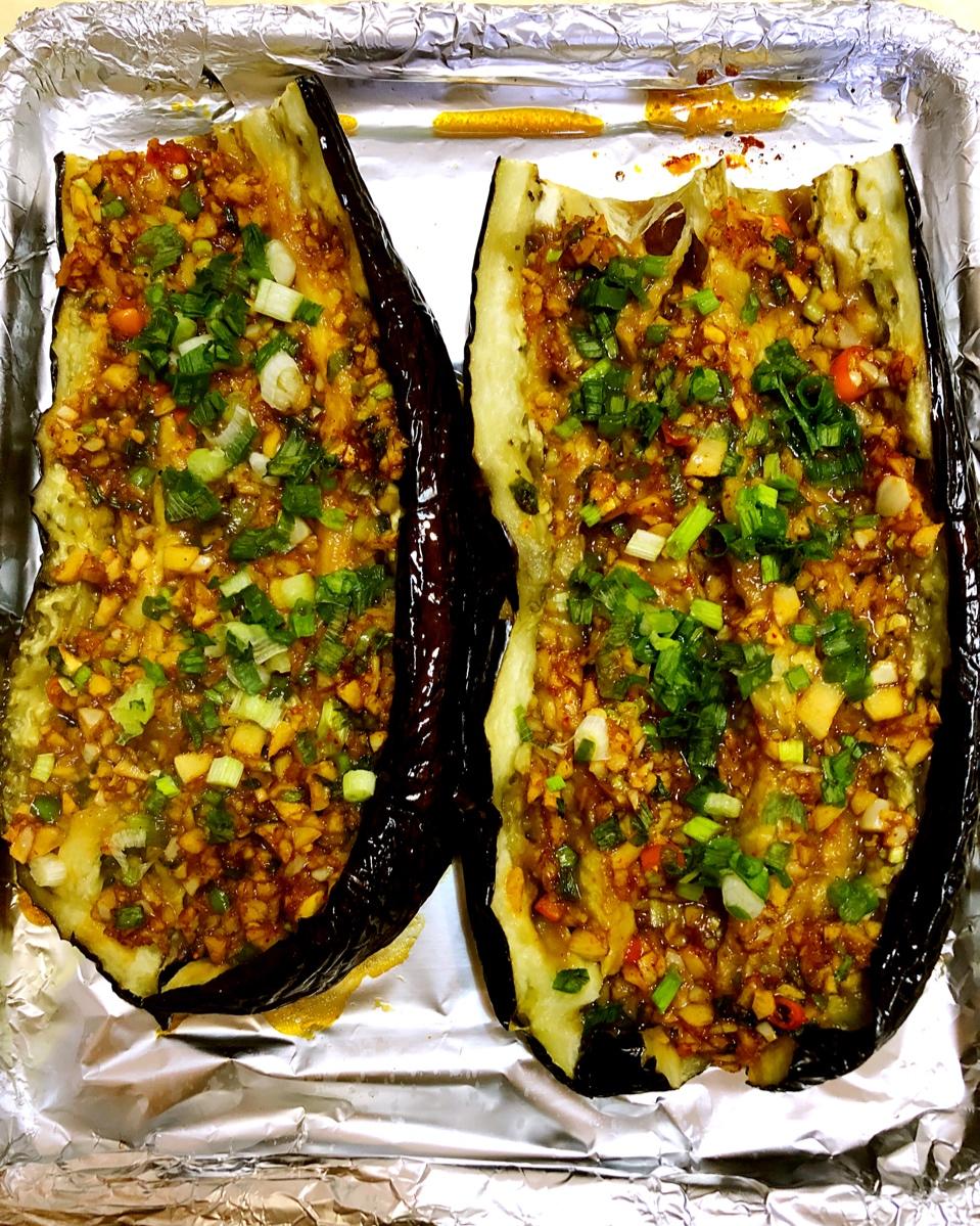 烤茄子（烤箱版）