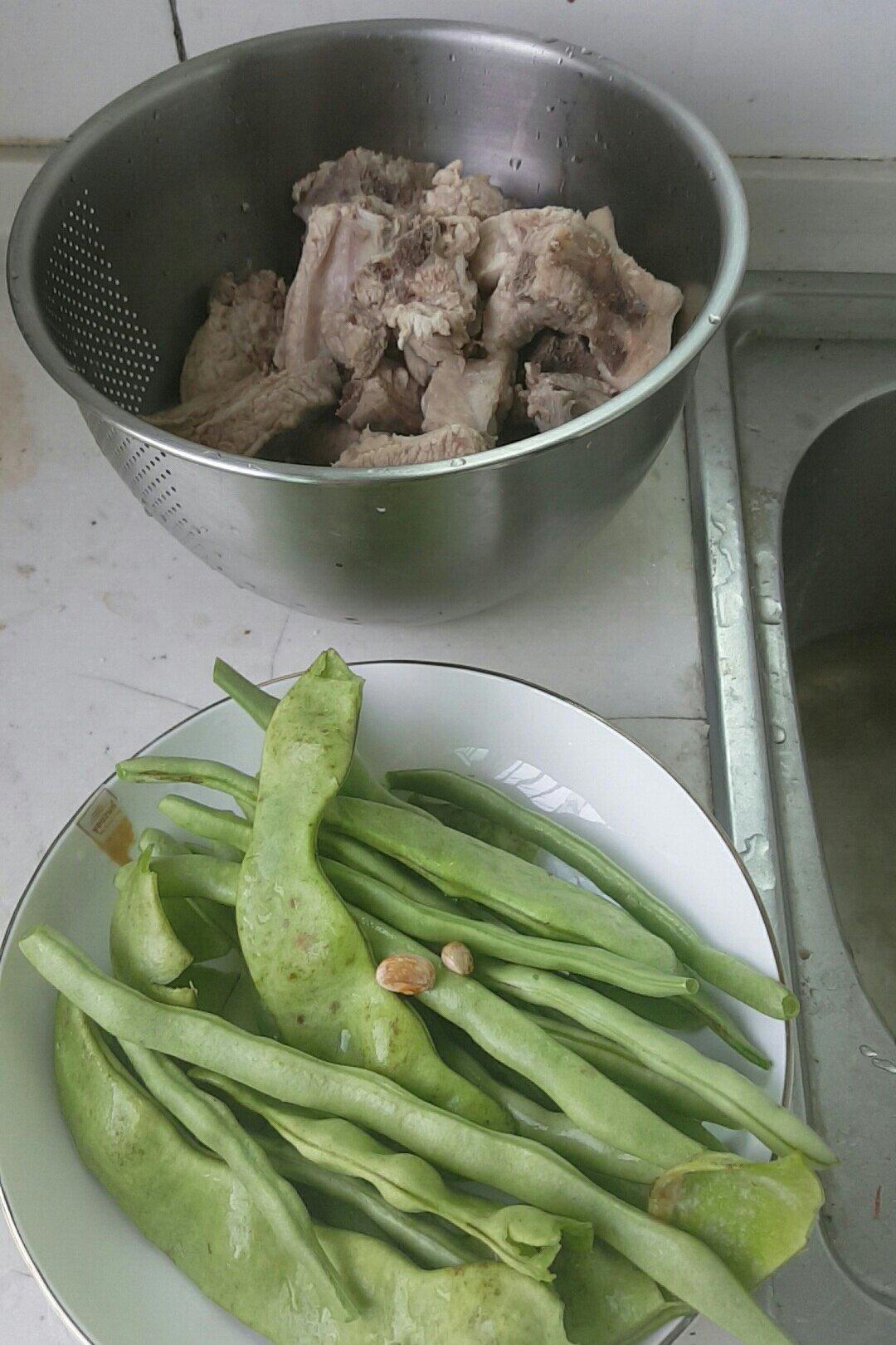 排骨炖豆角