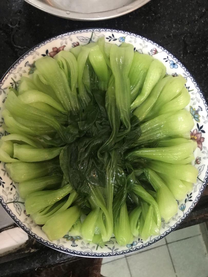 香菇上海青（附上香菇切花）