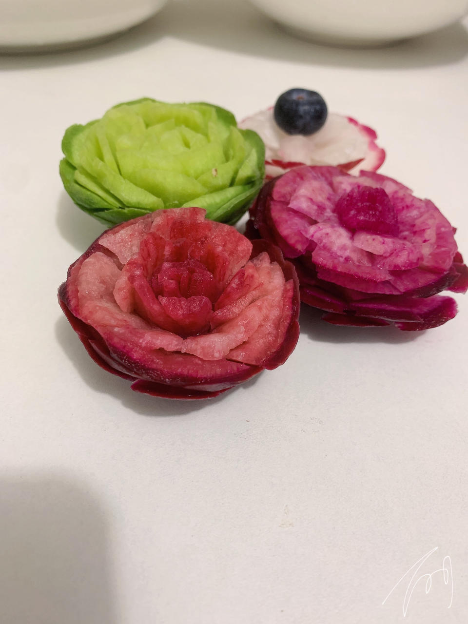胡萝卜花/盘饰/拼盘/摆盘（有步骤）