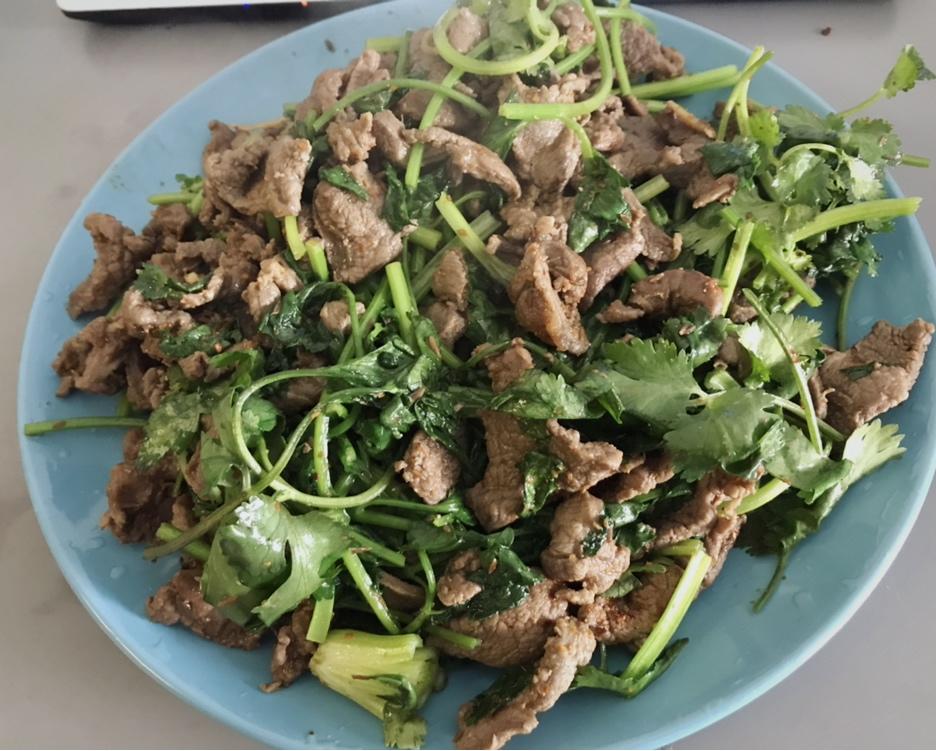 孜然羊肉片