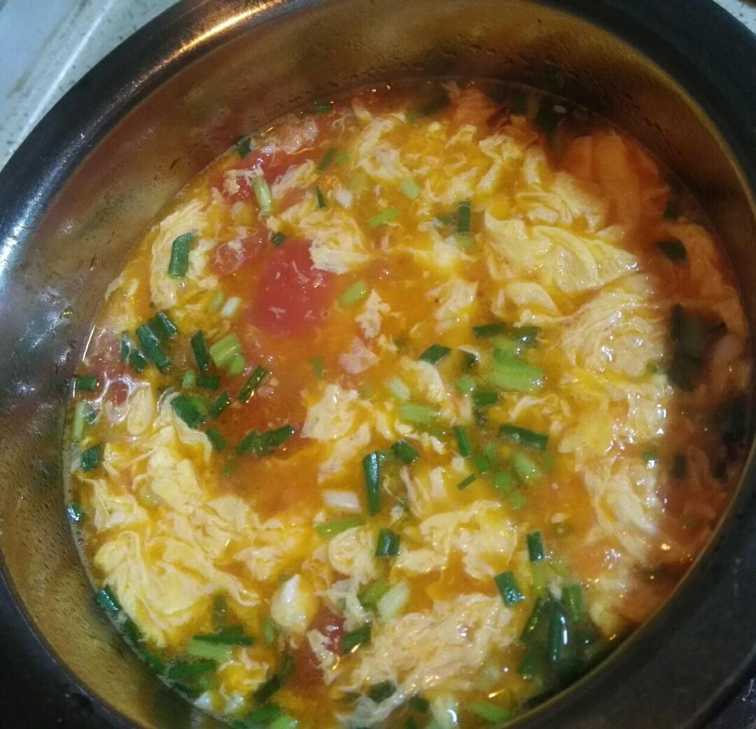 好喝到爆的西红柿鸡蛋汤