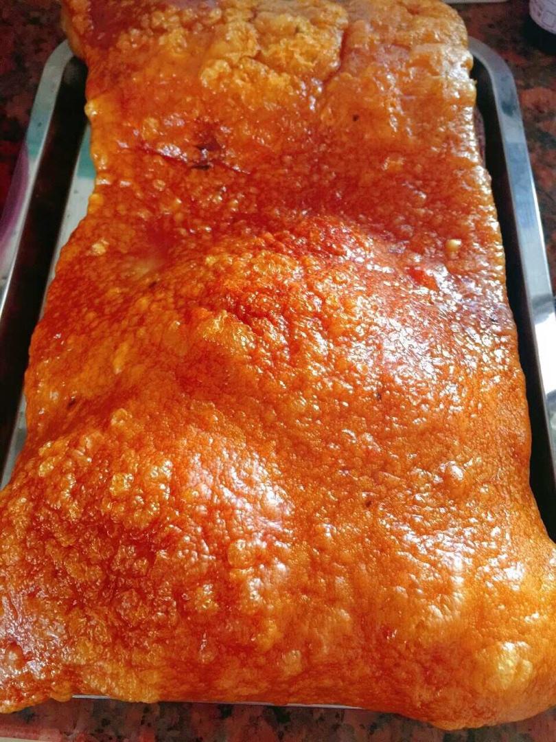 港式烧肉😋不用钻洞也可以烤出脆皮的烧肉💋