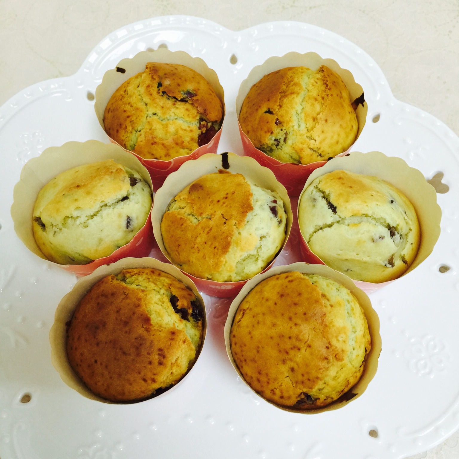 蔓越莓麦芬蛋糕