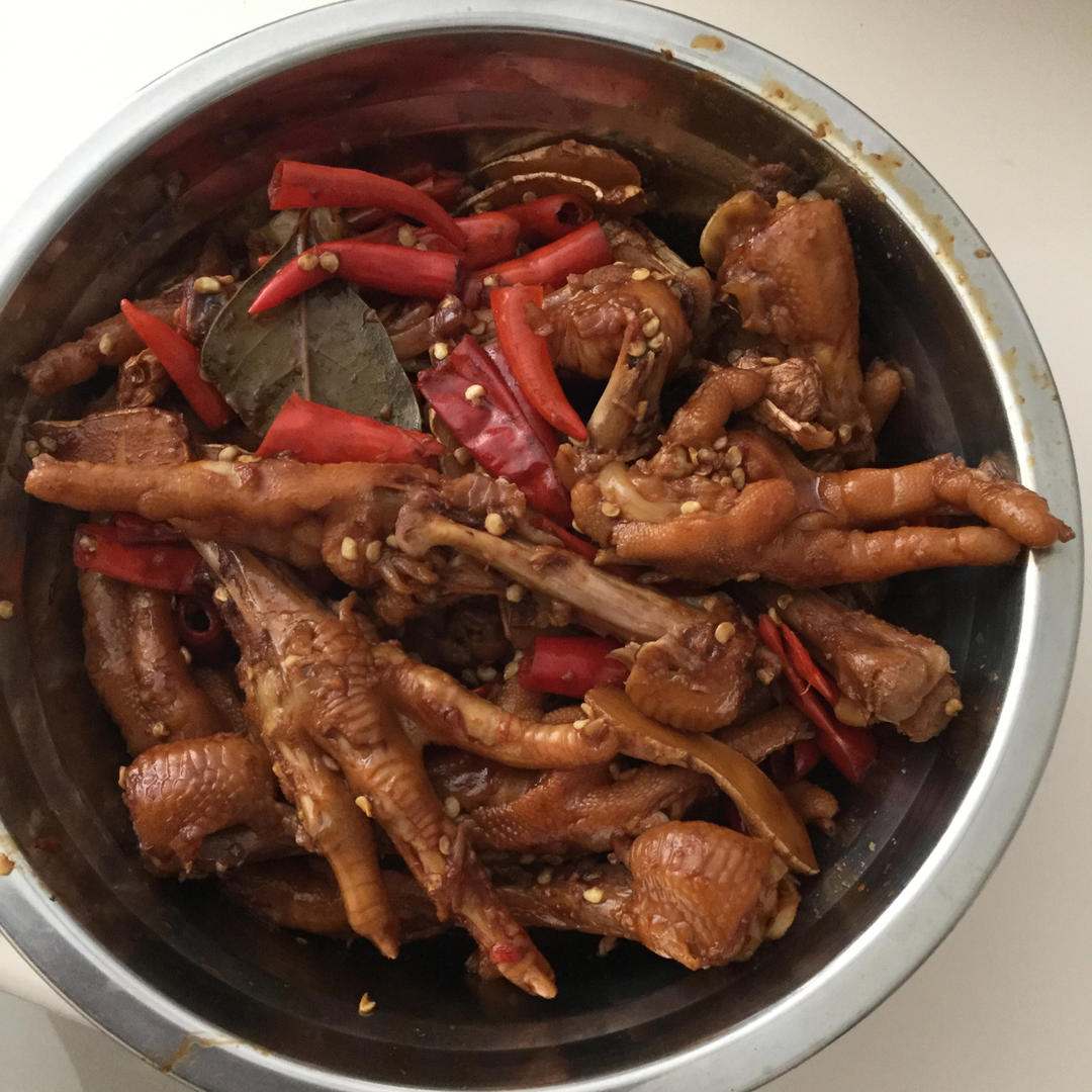 香辣卤鸡爪