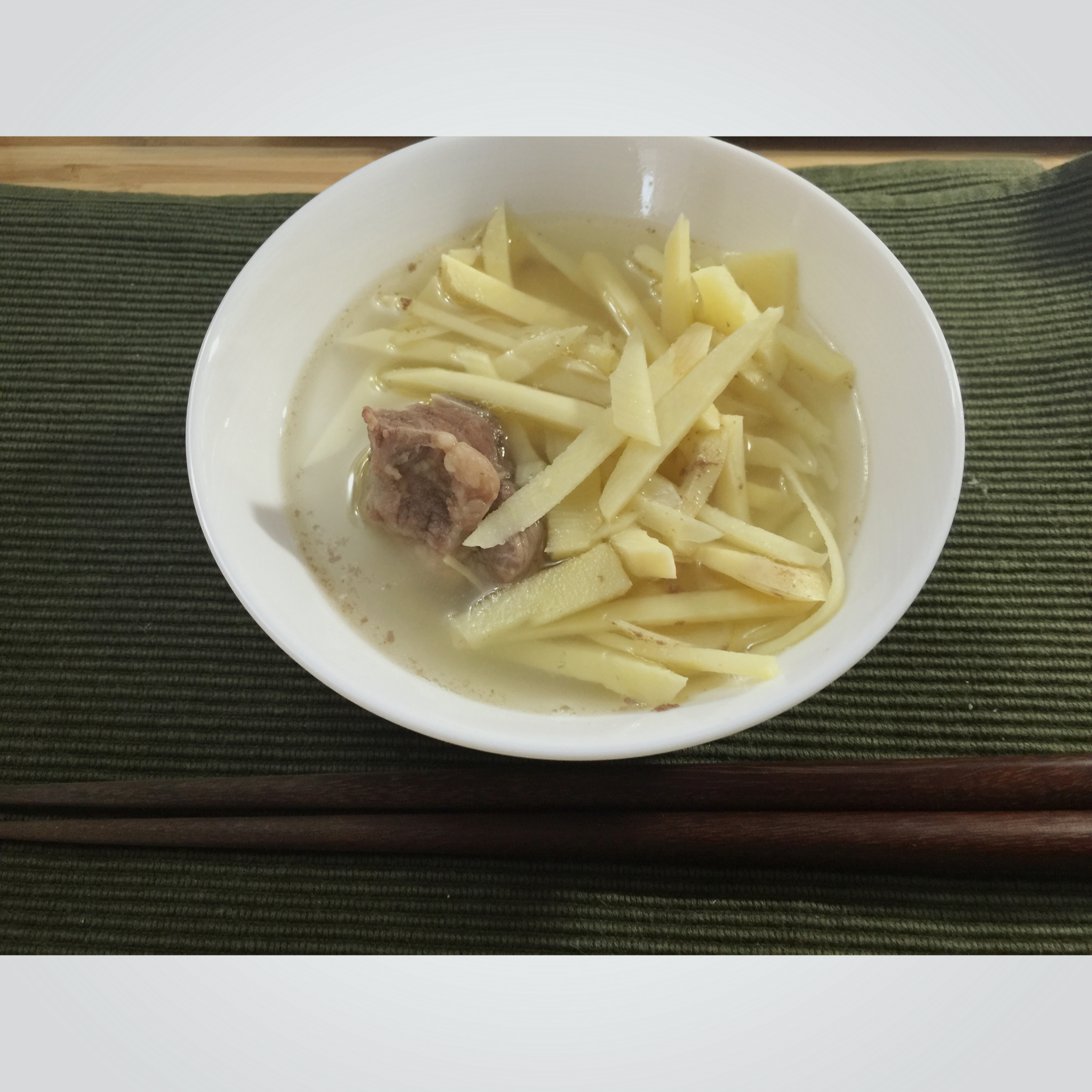 火腿鲜笋汤