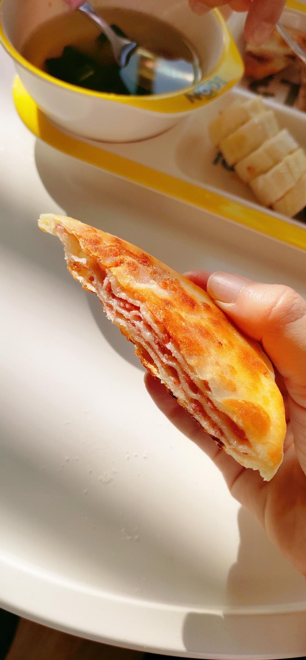 早餐猪肉馅饼【不用发面的肉饼】的做法