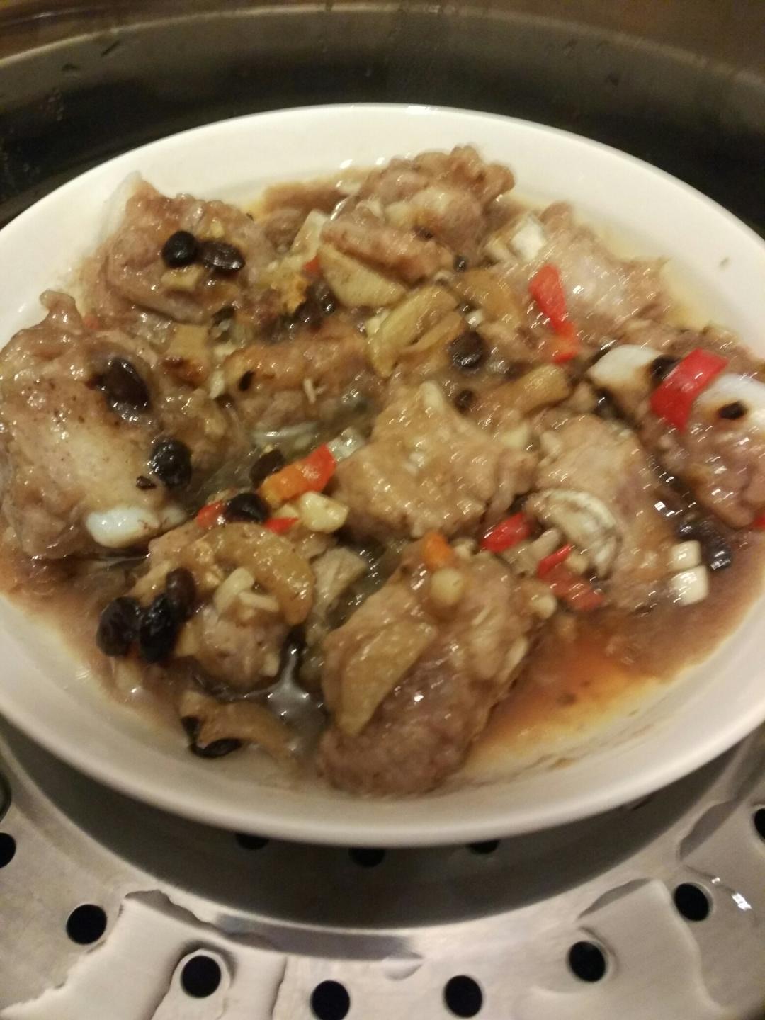 豆豉蒸排骨
