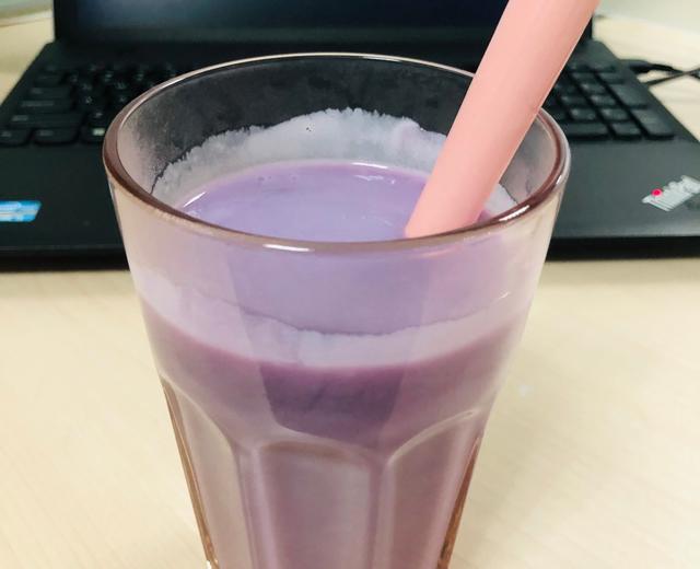 紫薯山药牛奶糊——拔牙党的福音