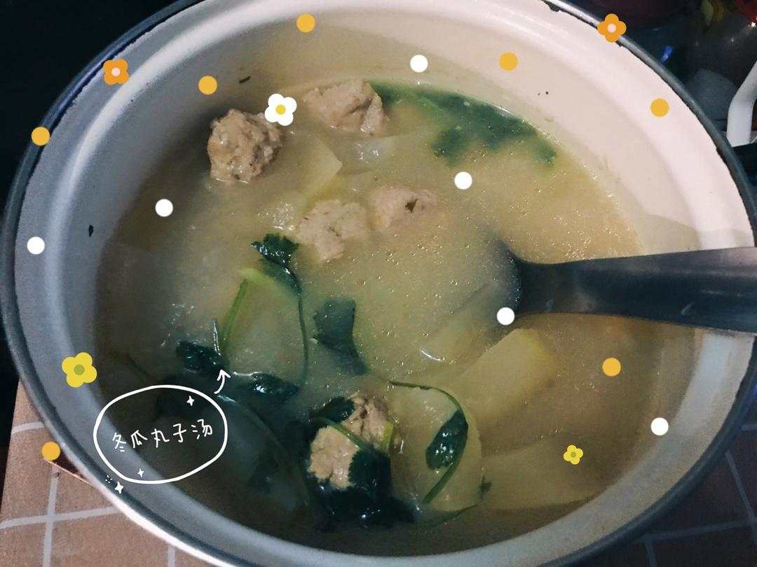 冬瓜汆丸子汤
