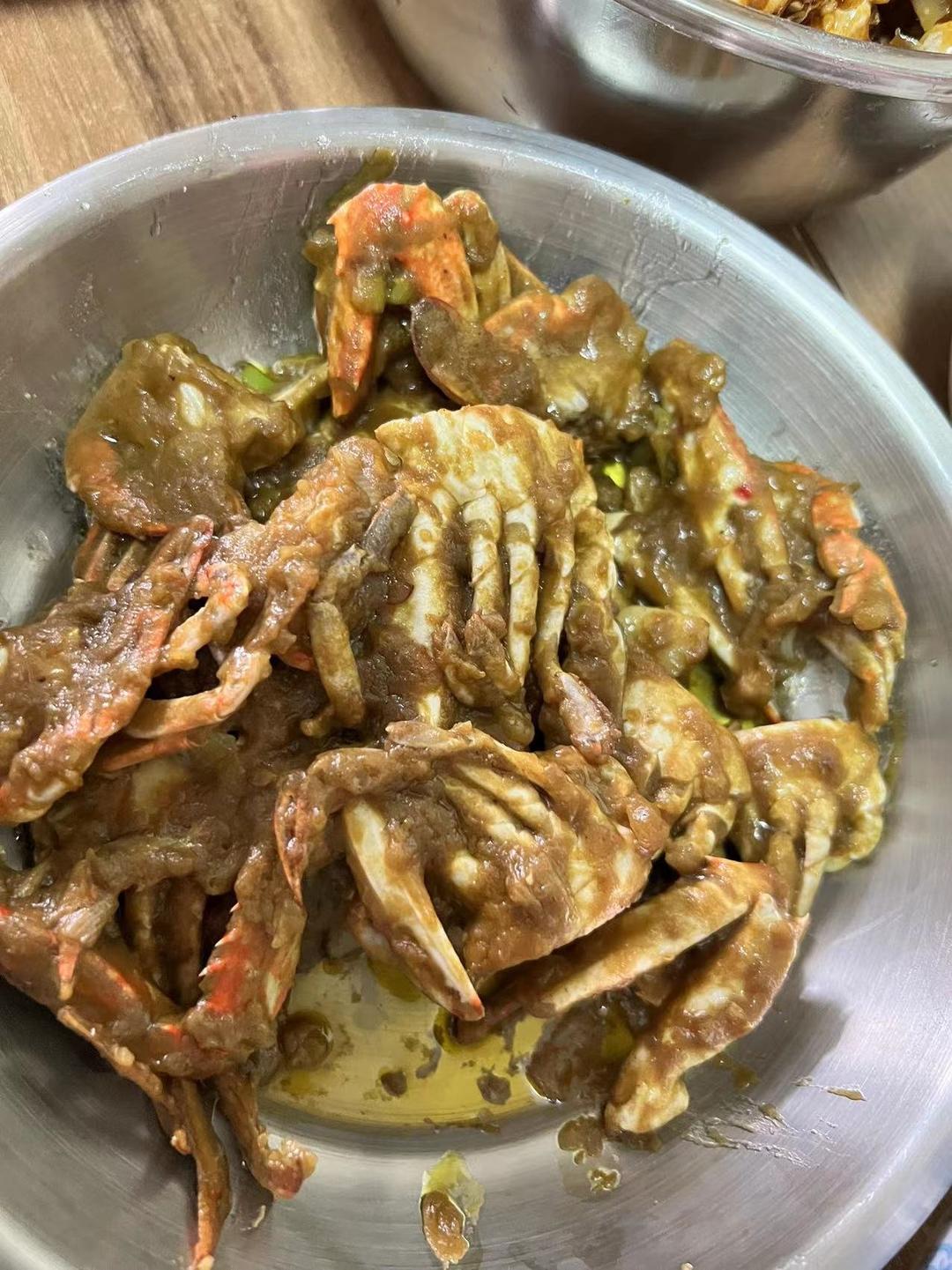 泰式咖喱炒蟹