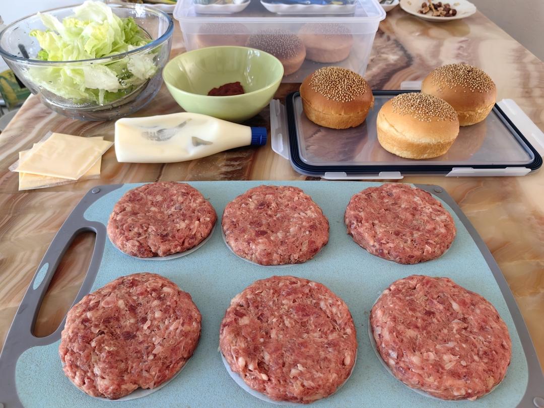 超详细汉堡牛肉饼｜附自制汉堡搭配#Healthymeals#减脂必撸16