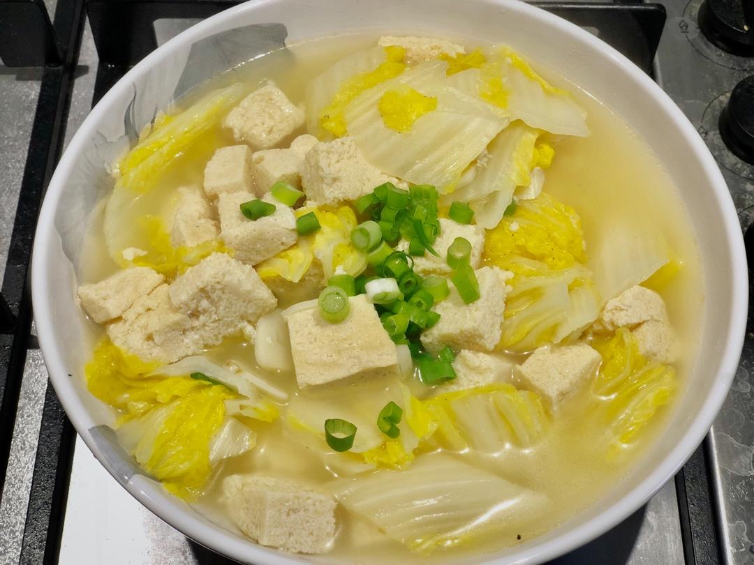 lzyxmm做的白菜炖冻豆腐
