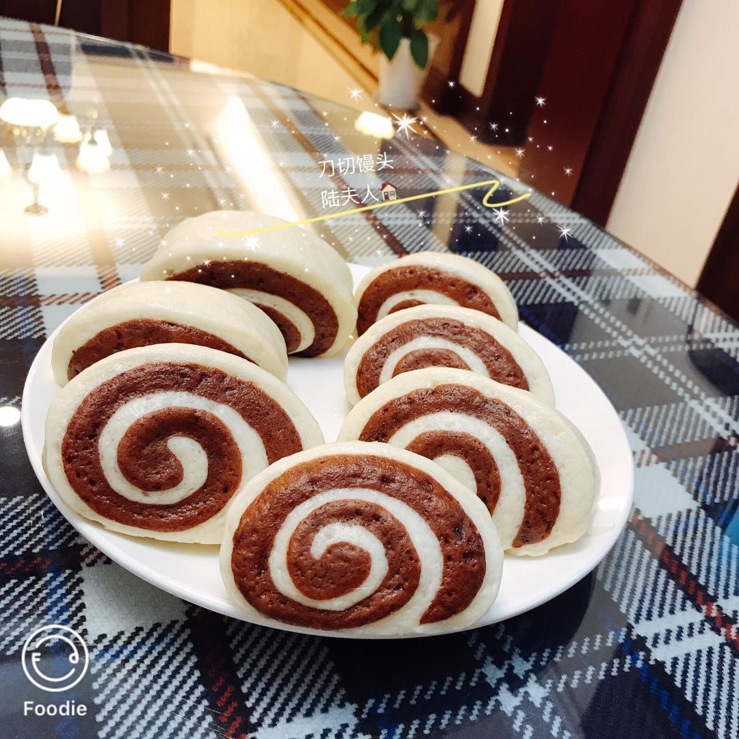 双色刀切馒头