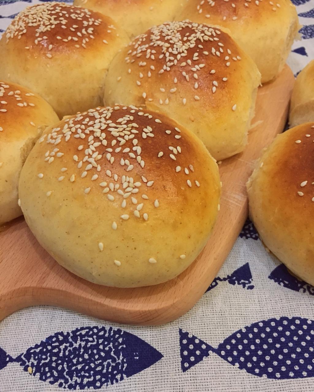 豆沙面包（中种法）