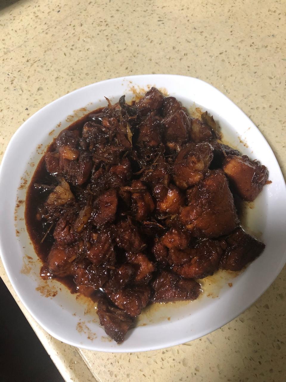 不焯水不放油的家常红烧肉