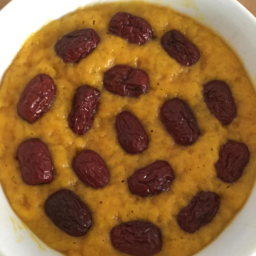 南瓜发糕 Steamed Pumpkin Cake