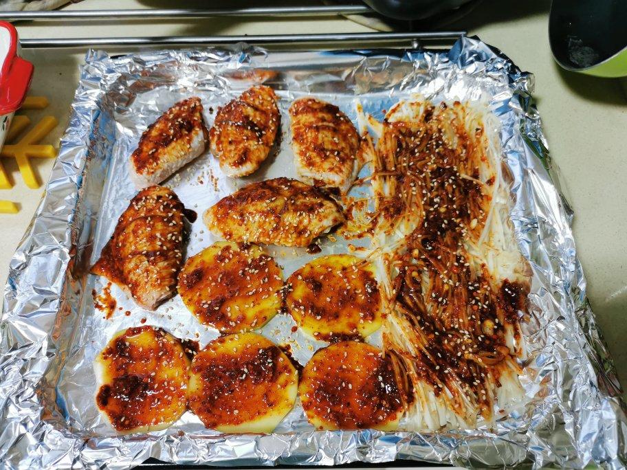 家庭版烧烤（烤箱）