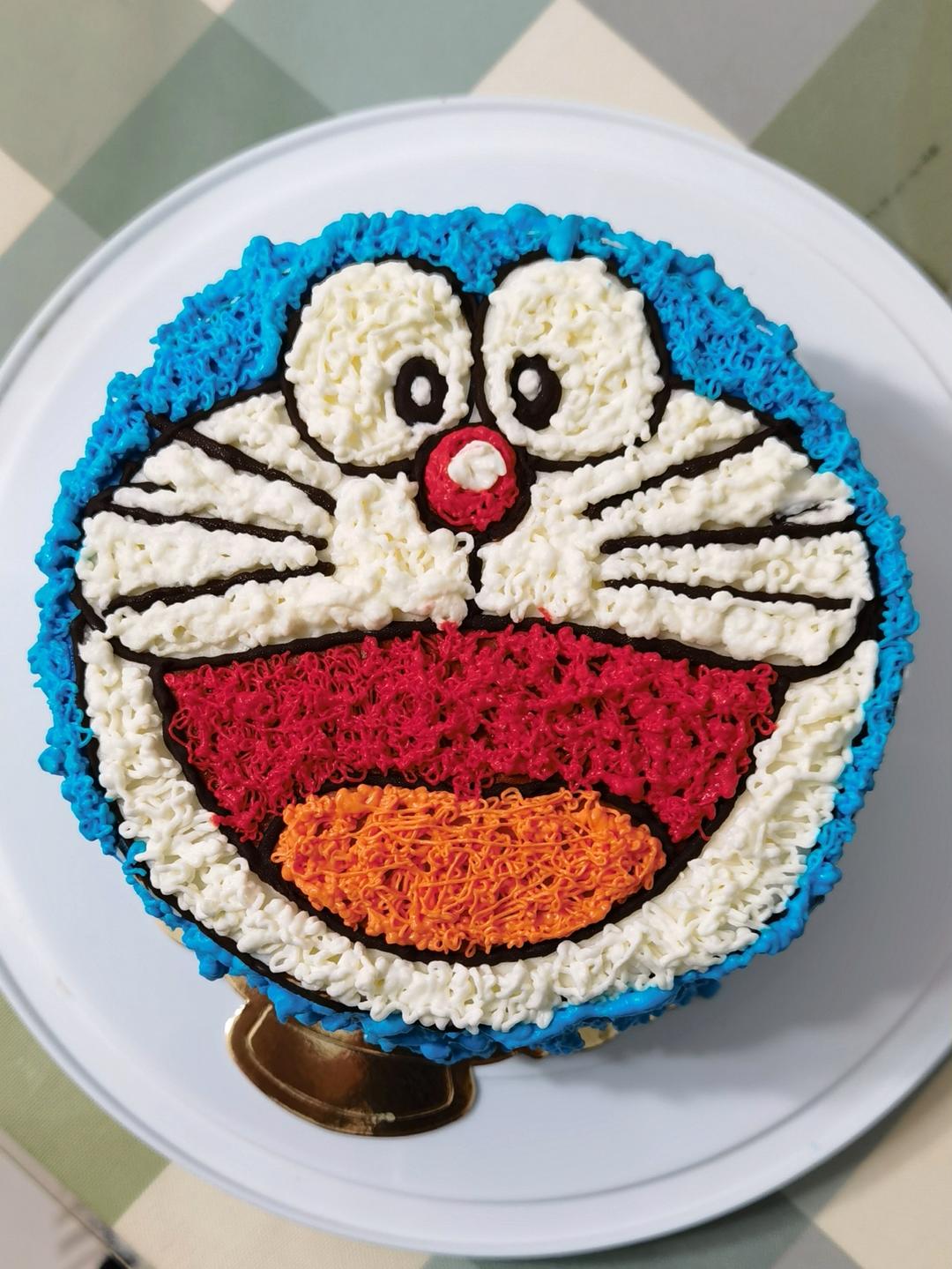 多啦A梦 彩虹蛋糕