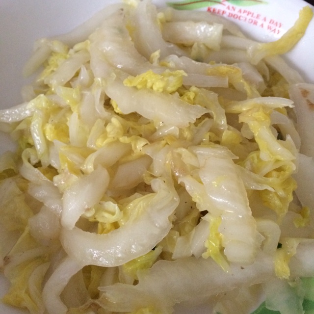 食物本身的味道—清炒白菜