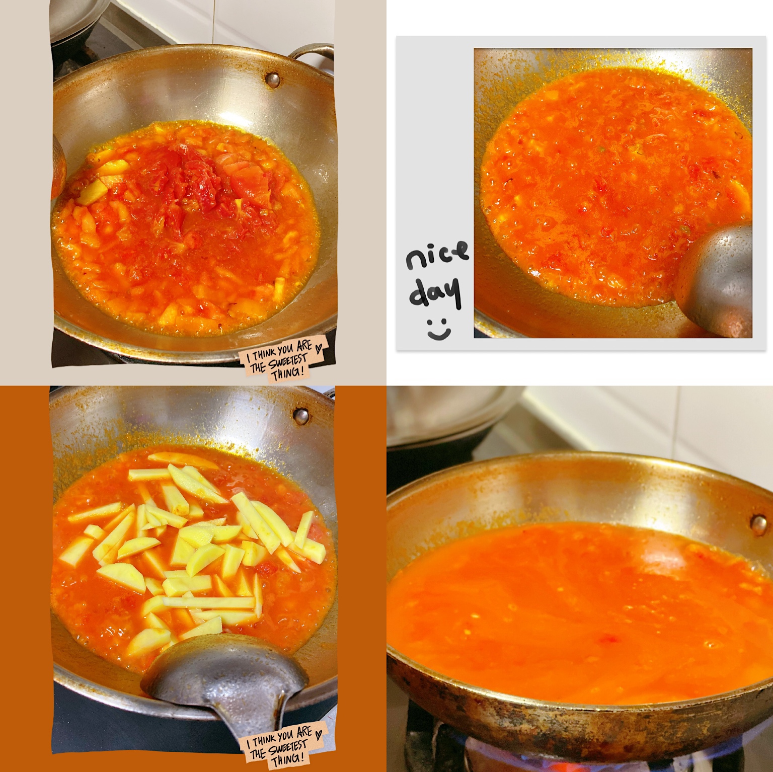 🍅西红柿面片汤🥣的做法 步骤3
