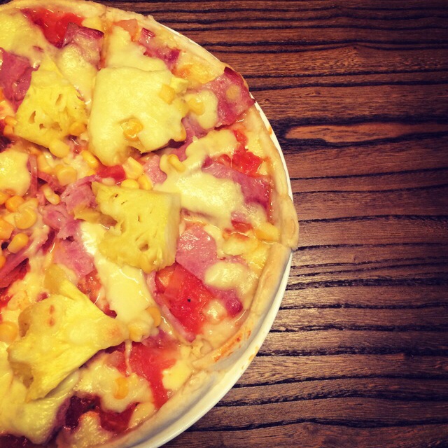夏威夷pizza（附饼底冷冻法）