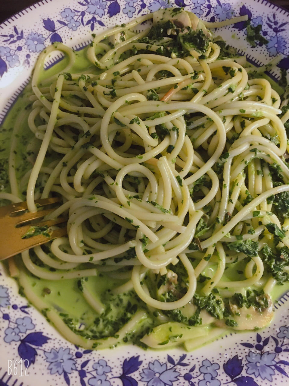 菠菜意面