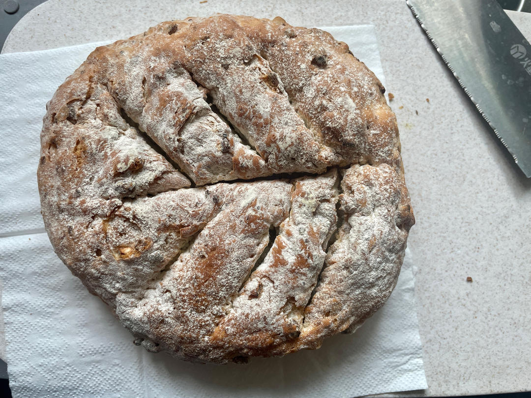 空气炸锅--坚果欧包