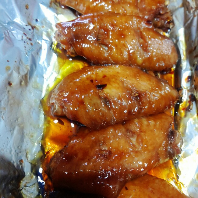 烤箱版蜜汁烤翅