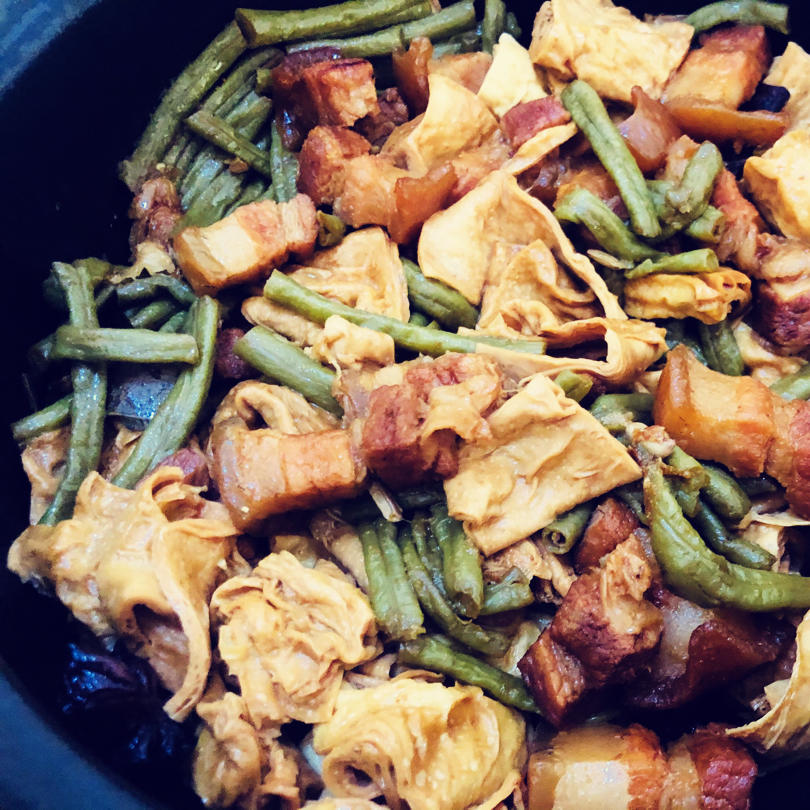 萱mua袖做的豆笋烧肉